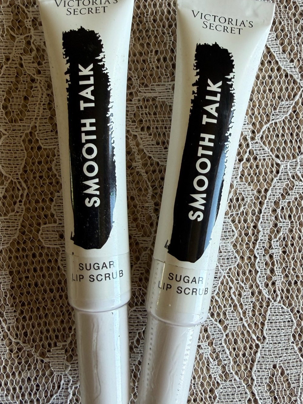 Victoria's Secret Set of 2 Smooth Talk Sugar Lip Scrub NEW Sealed Exfoliating